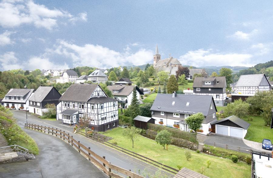 Pension "Dorfkrug" Winterberg Exterior foto